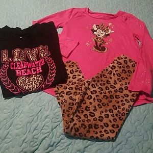 Minnie Mouse leopard outfit